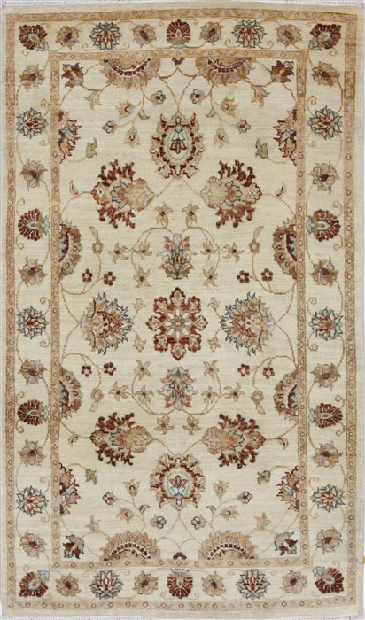 Ziegler Beige Hand Knotted 31 X 52  Area Rug 250-27416 Image 0