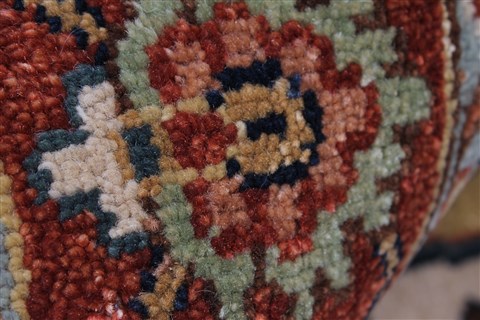 Serapi Brown Hand Knotted 31 X 51 Area Rug 250-27420 Image 12
