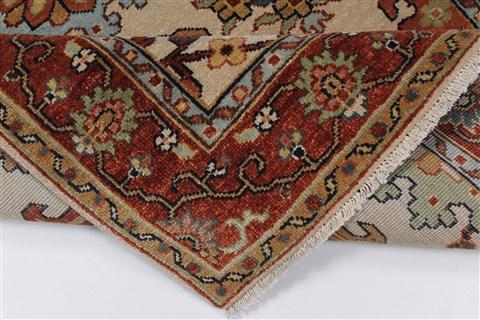 Serapi Brown Hand Knotted 31 X 51 Area Rug 250-27420 Image 2
