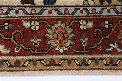 Serapi Brown Hand Knotted 31 X 51 Area Rug 250-27420 Image 5