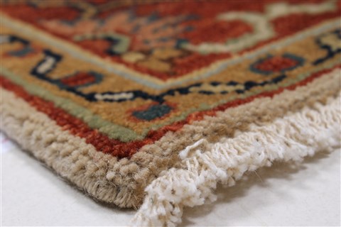 Serapi Brown Hand Knotted 31 X 51 Area Rug 250-27420 Image 8