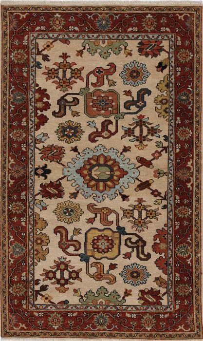 Serapi Brown Hand Knotted 31 X 51 Area Rug 250-27420 Image 0