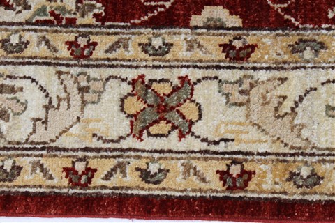 Ziegler Beige Hand Knotted 34 X 410 Area Rug 250-27423 Image 2