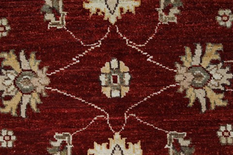 Ziegler Beige Hand Knotted 34 X 410 Area Rug 250-27423 Image 3