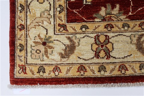 Ziegler Beige Hand Knotted 34 X 410 Area Rug 250-27423 Image 4