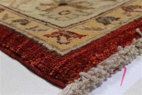Ziegler Beige Hand Knotted 34 X 410 Area Rug 250-27423 Image 5
