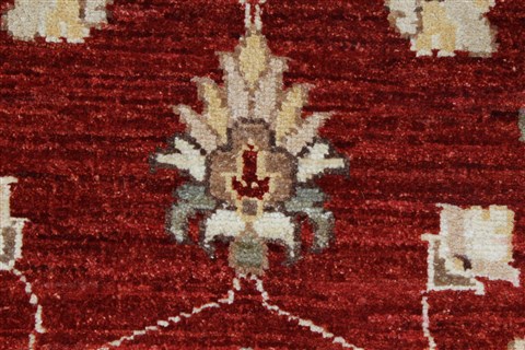Ziegler Beige Hand Knotted 34 X 410 Area Rug 250-27423 Image 6