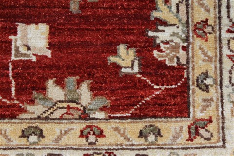 Ziegler Beige Hand Knotted 34 X 410 Area Rug 250-27423 Image 7