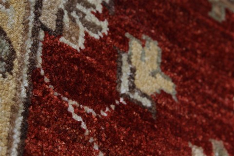 Ziegler Beige Hand Knotted 34 X 410 Area Rug 250-27423 Image 8