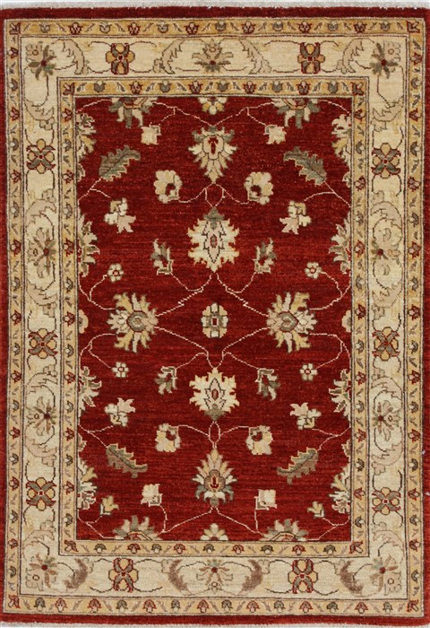 Ziegler Beige Hand Knotted 34 X 410 Area Rug 250-27423 Image 0