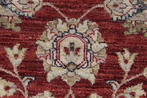 Pishavar Beige Hand Knotted 31 X 50 Area Rug 250-27424 Image 8