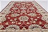 Pishavar Beige Hand Knotted 31 X 50  Area Rug 250-27424 Thumb 3