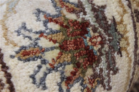 Pishavar Beige Hand Knotted 211 X 53 Area Rug 250-27425 Image 12