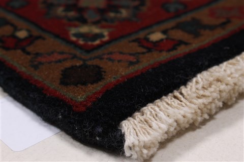 Sarouk Brown Hand Knotted 211 X 411 Area Rug 250-27429 Image 3