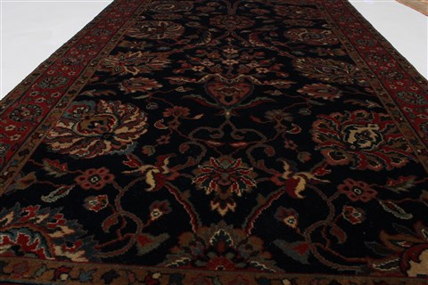 Sarouk Brown Hand Knotted 211 X 411 Area Rug 250-27429 Image 6