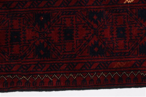Kunduz Blue Hand Knotted 34 X 46 Area Rug 250-27431 Image 3