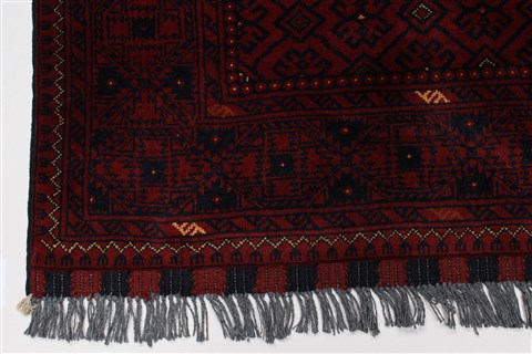 Kunduz Blue Hand Knotted 34 X 46 Area Rug 250-27431 Image 5