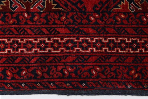 Kunduz Blue Hand Knotted 31 X 49 Area Rug 250-27434 Image 3