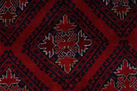 Kunduz Blue Hand Knotted 31 X 49 Area Rug 250-27434 Image 4