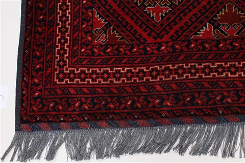 Kunduz Blue Hand Knotted 31 X 49 Area Rug 250-27434 Image 5