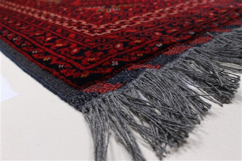 Kunduz Blue Hand Knotted 31 X 49 Area Rug 250-27434 Image 6
