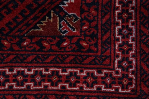 Kunduz Blue Hand Knotted 31 X 49 Area Rug 250-27434 Image 7