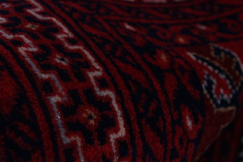 Kunduz Blue Hand Knotted 31 X 49 Area Rug 250-27434 Image 8