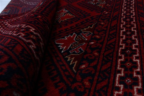 Kunduz Blue Hand Knotted 31 X 49 Area Rug 250-27434 Image 9