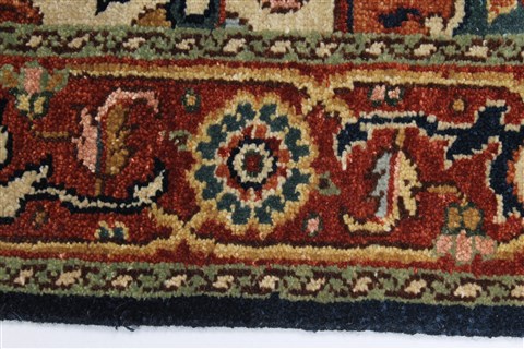 Serapi Brown Hand Knotted 210 X 411 Area Rug 250-27436 Image 2