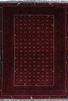 Kunduz Blue Hand Knotted 3'4" X 4'7"  Area Rug 250-27437