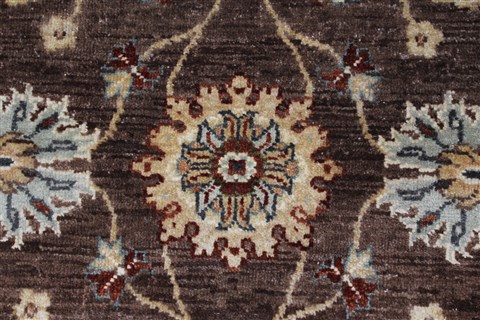 Ziegler Beige Hand Knotted 31 X 52 Area Rug 250-27438 Image 6