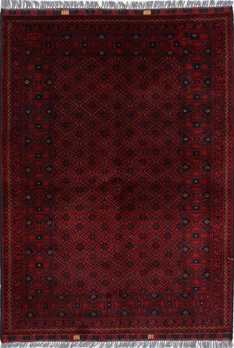 Kunduz Blue Hand Knotted 35 X 48  Area Rug 250-27439 Image 0