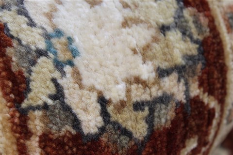 Ziegler Beige Hand Knotted 31 X 54 Area Rug 250-27440 Image 10