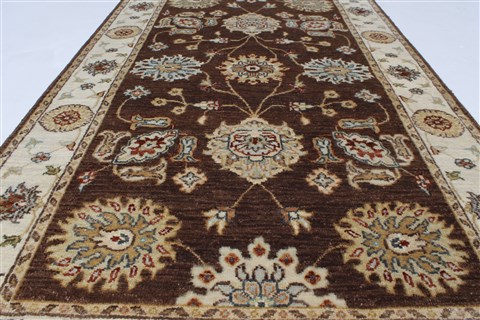 Ziegler Beige Hand Knotted 30 X 53 Area Rug 250-27442 Image 1