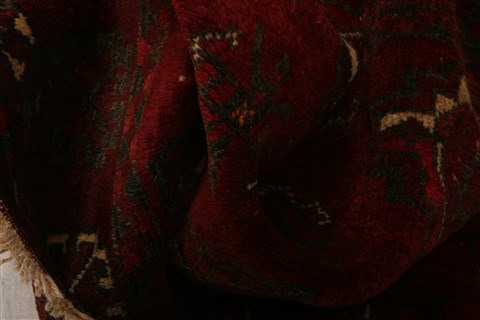Bokhara Red Runner Hand Knotted 21 X 49 Area Rug 253-27444 Image 10