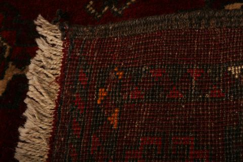 Bokhara Red Runner Hand Knotted 21 X 49 Area Rug 253-27444 Image 7