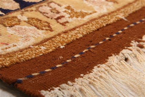 Gabbeh Yellow Hand Knotted 311 X 55 Area Rug 253-27446 Image 9