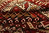 Karabakh Red Runner Hand Knotted 43 X 87  Area Rug 100-27449 Thumb 4