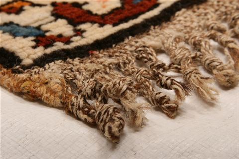 Kazak Brown Hand Knotted 45 X 71 Area Rug 253-27451 Image 1