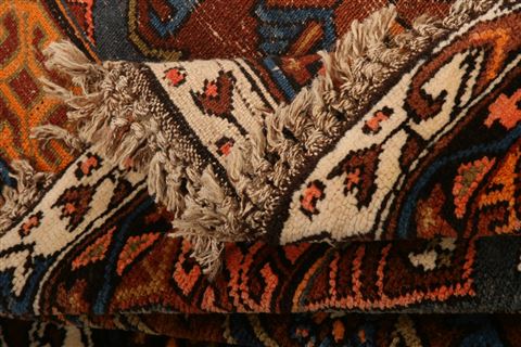 Kazak Brown Hand Knotted 45 X 71 Area Rug 253-27451 Image 5