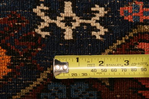 Kazak Brown Hand Knotted 45 X 71 Area Rug 253-27451 Image 7