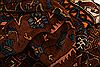 Kazak Brown Hand Knotted 45 X 71 Area Rug 253-27451 Thumb 3
