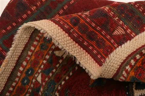 Kazak Red Hand Knotted 48 X 76 Area Rug 253-27452 Image 1
