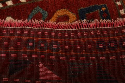Kazak Red Hand Knotted 48 X 76 Area Rug 253-27452 Image 4