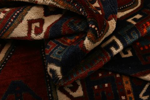Kazak Red Hand Knotted 48 X 76 Area Rug 253-27452 Image 7