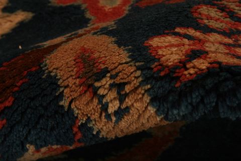 Lilihan Brown Hand Knotted 47 X 61 Area Rug 100-27457 Image 1