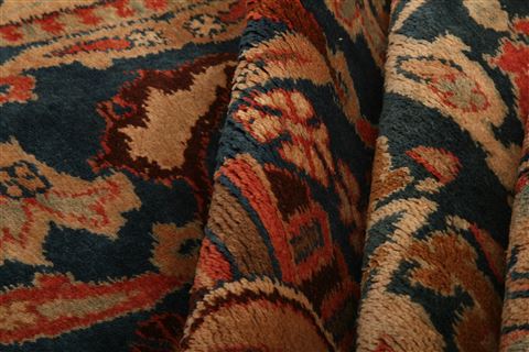 Lilihan Brown Hand Knotted 47 X 61 Area Rug 100-27457 Image 3