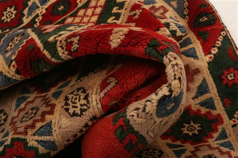 Hereke Multicolor Hand Knotted 42 X 58 Area Rug 100-27458 Image 2