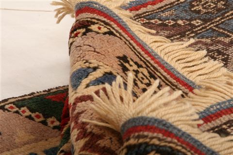 Hereke Multicolor Hand Knotted 42 X 58 Area Rug 100-27458 Image 3