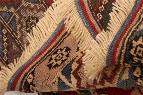 Hereke Multicolor Hand Knotted 42 X 58 Area Rug 100-27458 Image 4